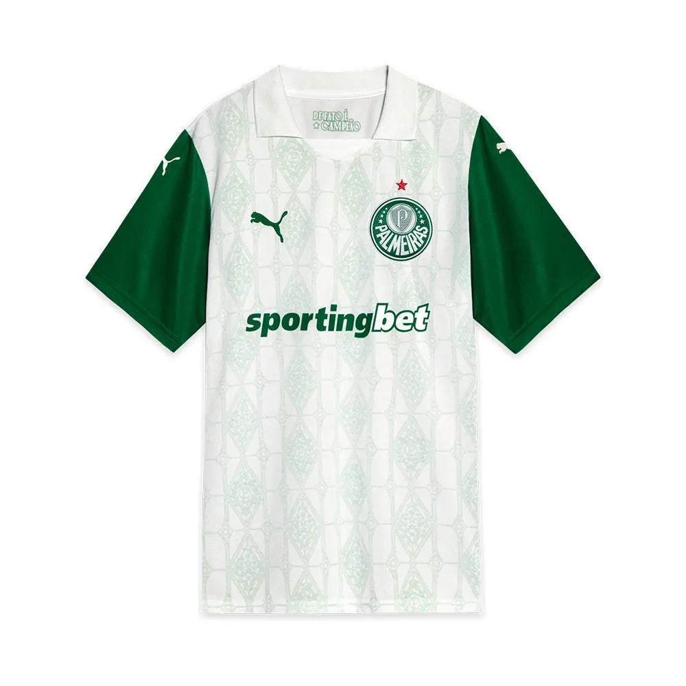 Camisa Palmeiras Feminina 25/26 Away branco