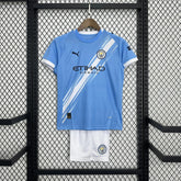 Camisa Manchester City Home 25/26 - Torcedor Infantil Azul