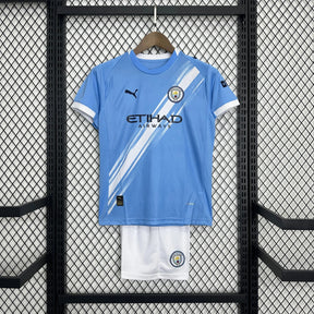 Camisa Manchester City Home 25/26 - Torcedor Infantil Azul