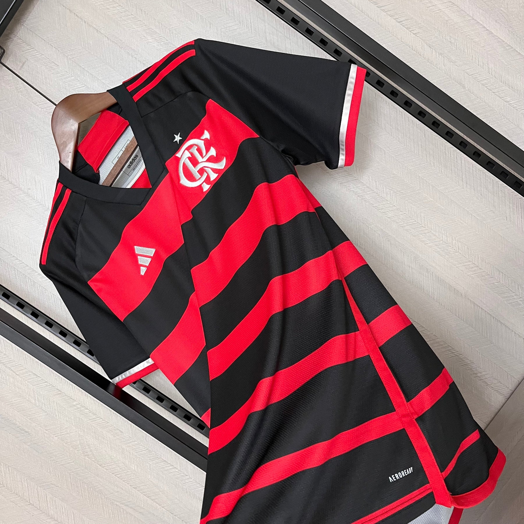Camisa Flamengo I 24/25 - Vermelho+Preto - (Feminina)