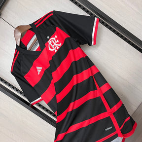 Camisa Flamengo I 24/25 - Vermelho+Preto - (Feminina)