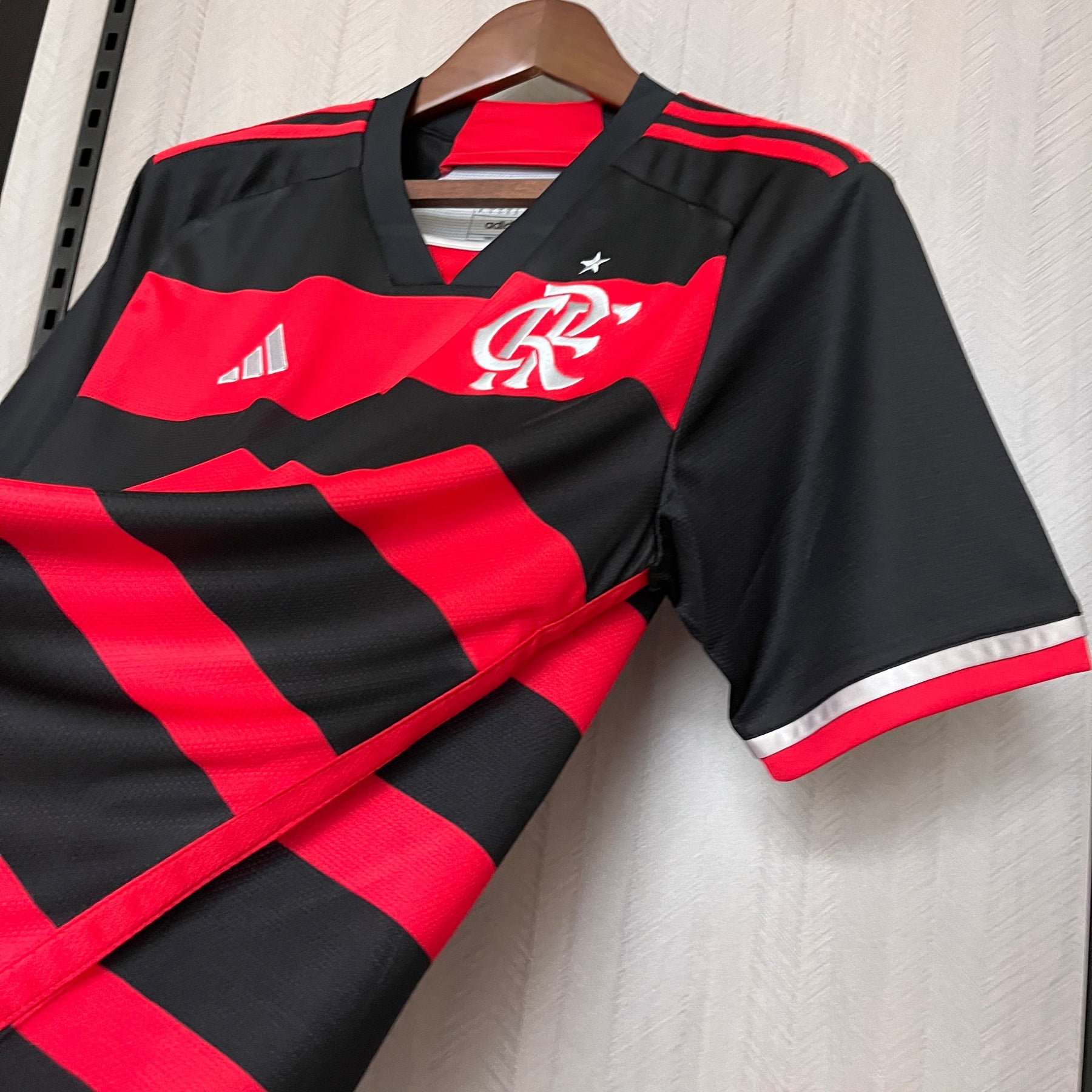 Camisa Flamengo I 24/25 - Vermelho+Preto - (Feminina)