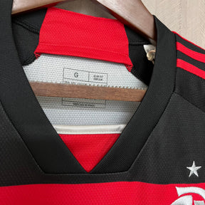 Camisa Flamengo I 24/25 - Vermelho+Preto - (Feminina)