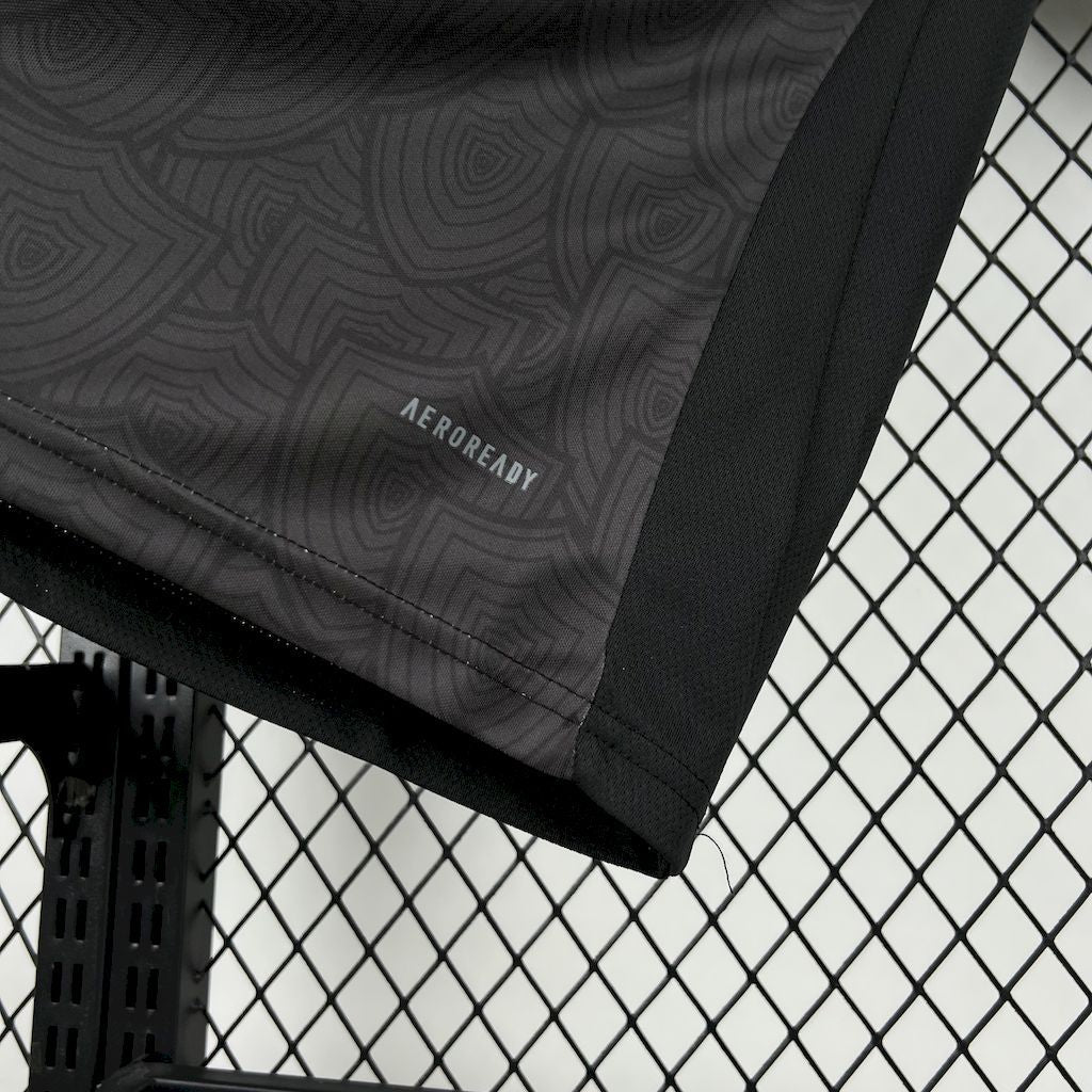 Camisa Atlético Mineiro All Black 25/26 - Torcedor Masculina Preta Refletiva