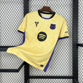 Camisa Barcelona Away Kobe Bryant 25/26 - Torcedor Masculina Amarela