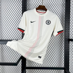 Camisa Chelsea Away 25/26 - Torcedor Masculina Branca