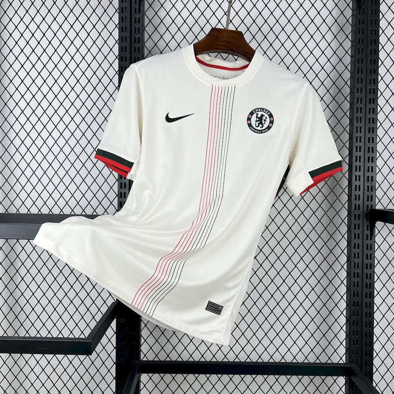 Camisa Chelsea Away 25/26 - Torcedor Masculina Branca