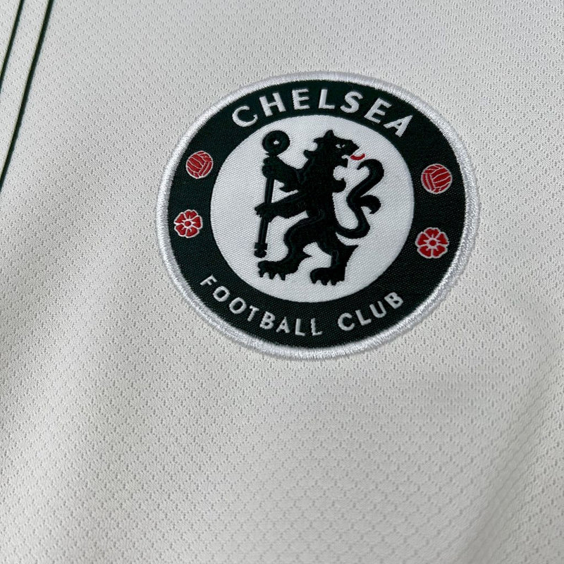 Camisa Chelsea Away 25/26 - Torcedor Masculina Branca