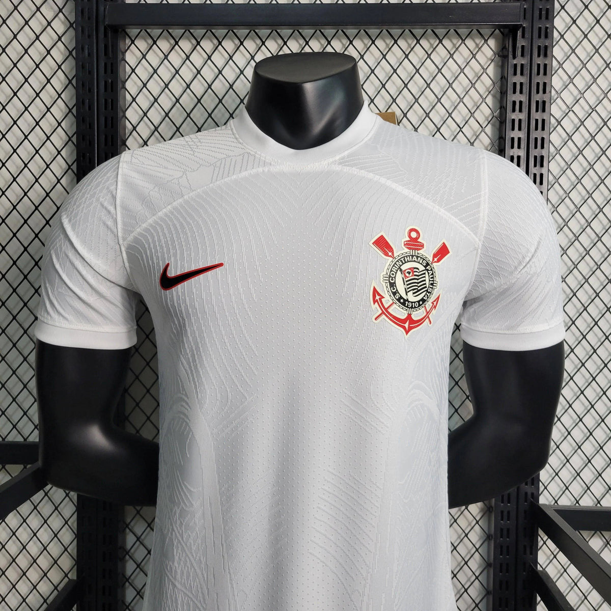 Camisa Timão  Home 23/24 - Jogador Masculina Branca