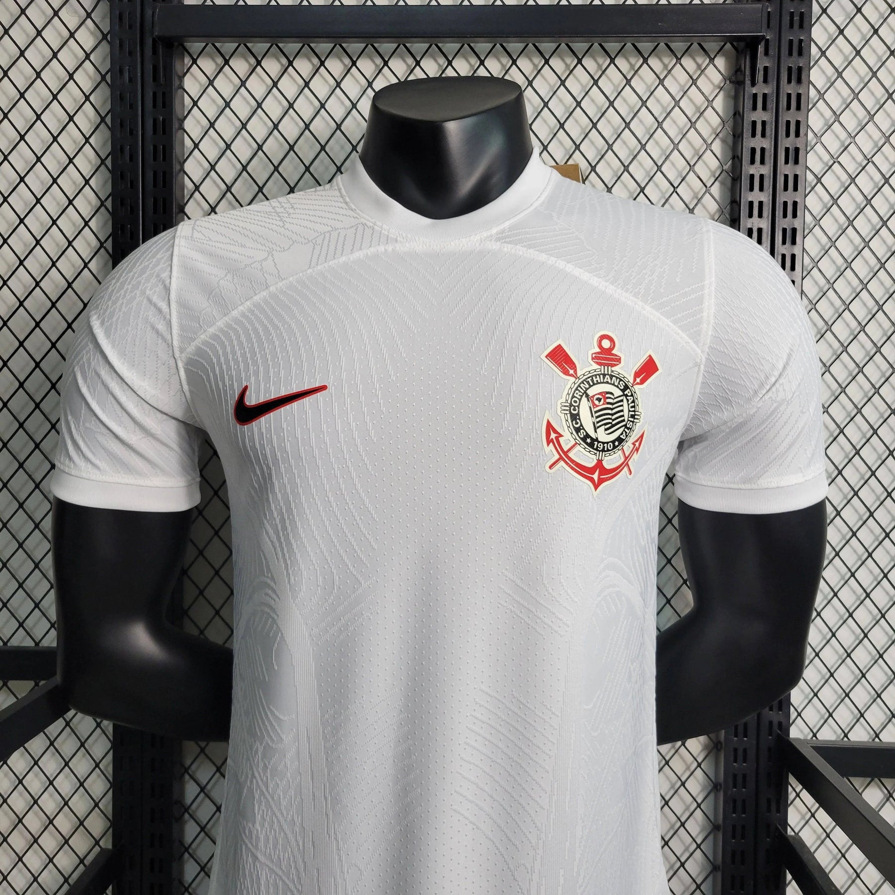 Camisa Timão  Home 23/24 - Jogador Masculina Branca