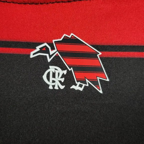 Camisa Flamengo Home 25/26 - Torcedor Infantil Preta e Vermelha