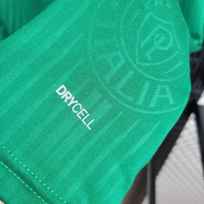 Camisa Palmeiras Home 24/25 - Torcedor Masculina Verde + Patch Brasileirão e Avanti + Patrocínios