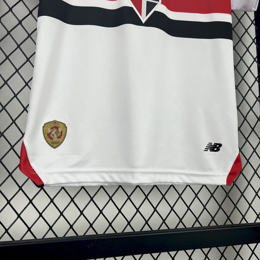 Camisa São Paulo Home 25/26 - Torcedor Infantil Branca