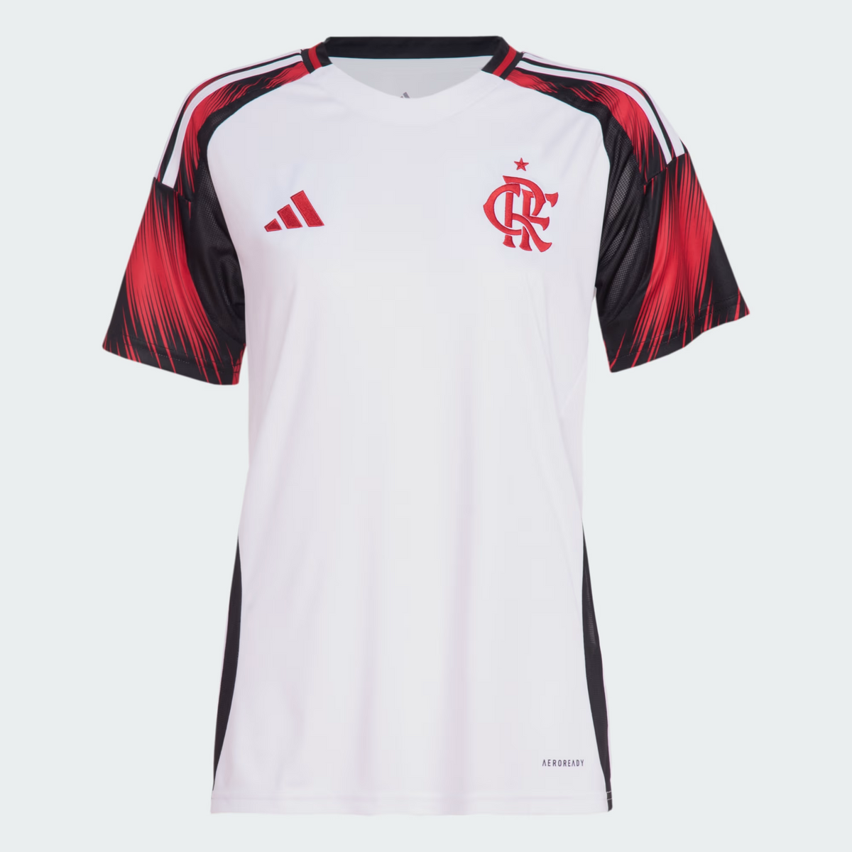 Camisa Flamengo II 2025 - Branca Feminina