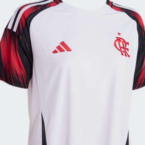 Camisa Flamengo II 2025 - Branca Feminina