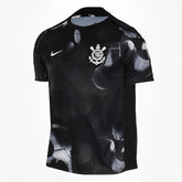 Camisa Corinthians Pré Jogo 25/26 Nike Masculina - Preto+Branco