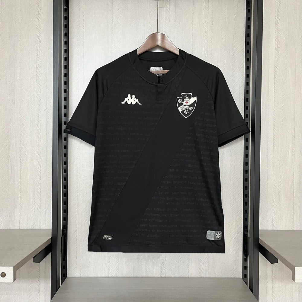 Camisa Vasco III 24/25  Masculina - Preto