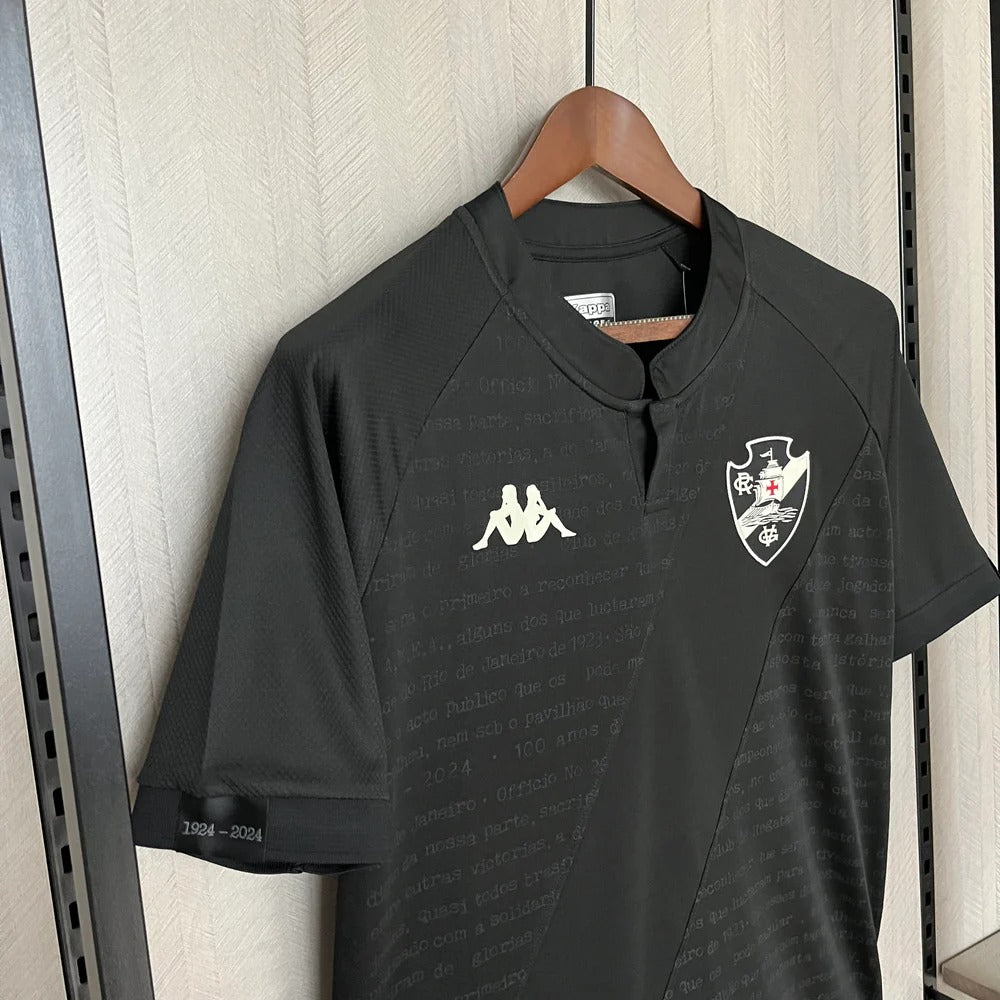 Camisa Vasco III 24/25  Masculina - Preto
