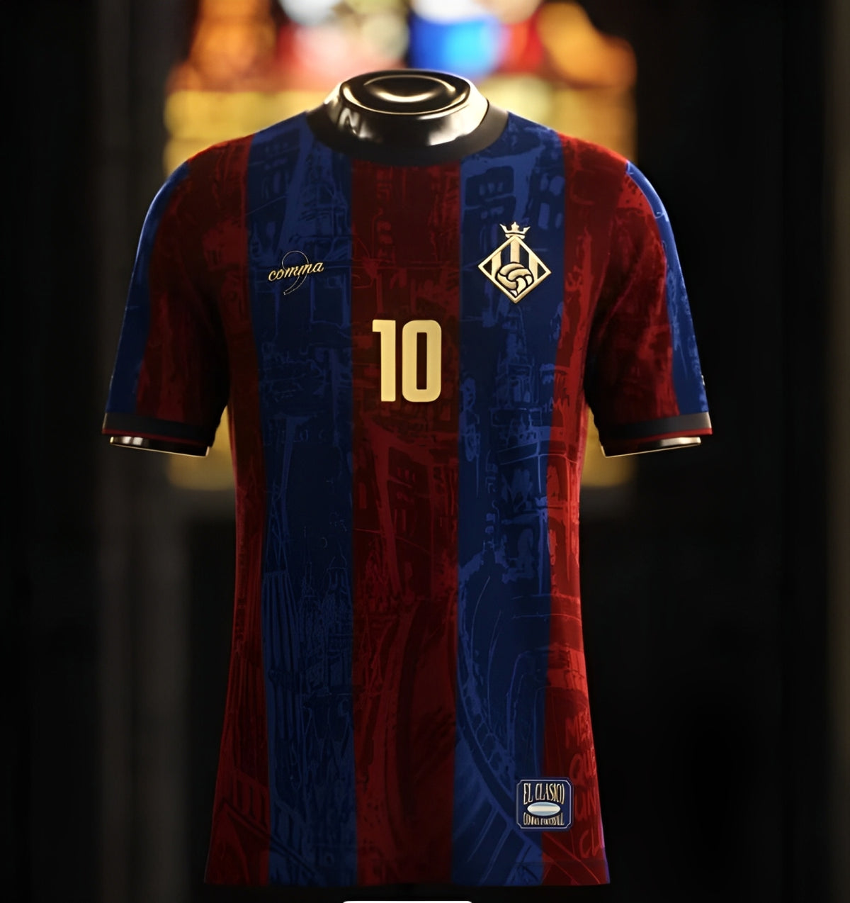 Camisa Barcelona - El Classico Comma football