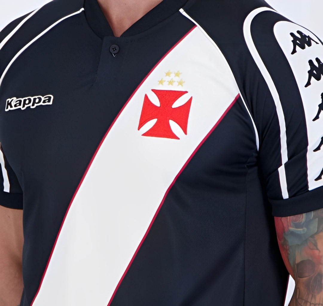 Camisa Kappa Vasco da Gama I Retrô 1998 Masculina