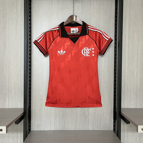 Camisa Flamengo Lifestyle 24/25 Torcedor Adidas Masculina - Vermelho