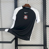 Camisa Nike Corinthians  II 2025  - Preta e Branca - Masculina