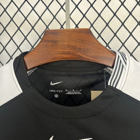 Camisa Nike Corinthians  II 2025  - Preta e Branca - Masculina