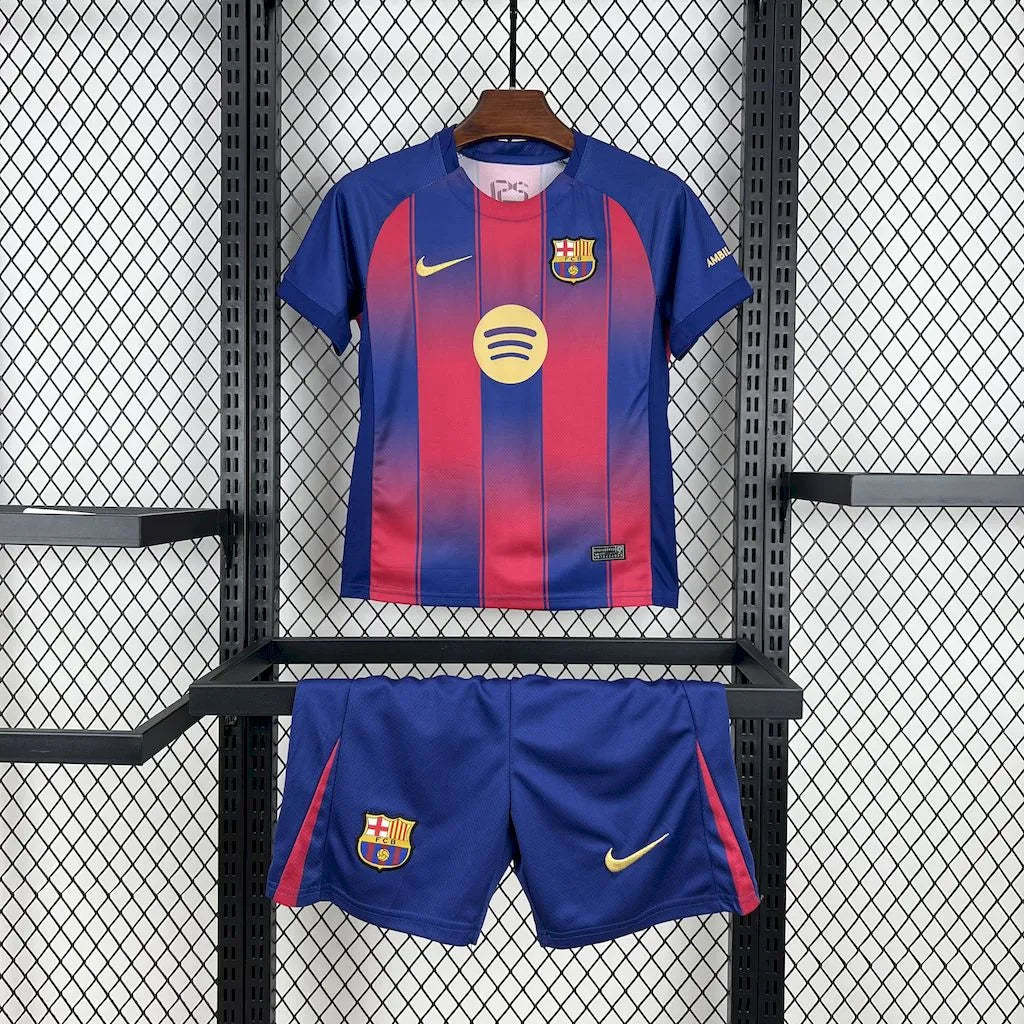Camisa Barcelona Home 25/26 - Torcedor Infantil