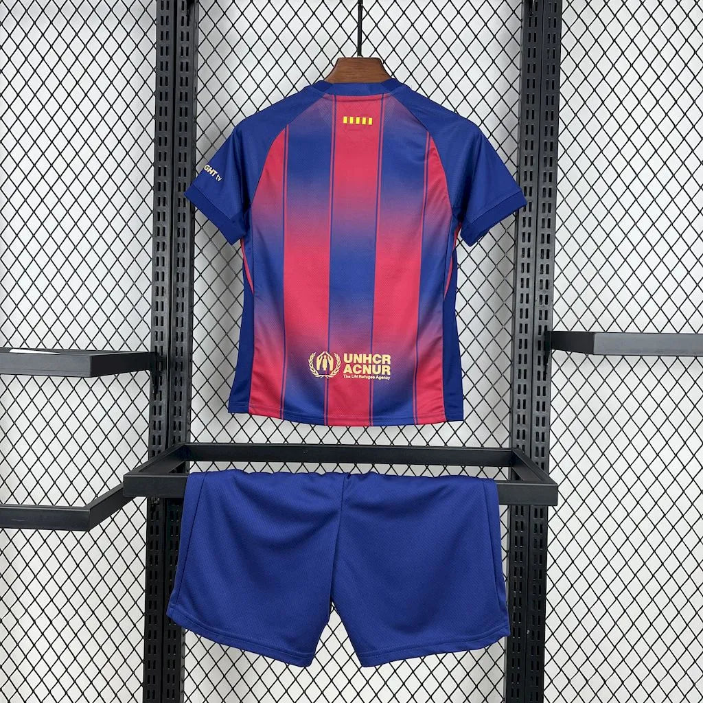 Camisa Barcelona Home 25/26 - Torcedor Infantil