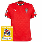 Camisa Puma Portugal I 2025/26 Torcedor Masculina - Patch Nations League