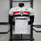 Camisa São Paulo Home 25/26 - Jogador Masculina Branca
