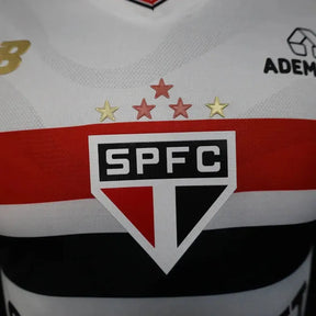 Camisa São Paulo Home 25/26 - Jogador Masculina Branca