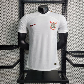 Camisa Timão  Home 23/24 - Jogador Masculina Branca