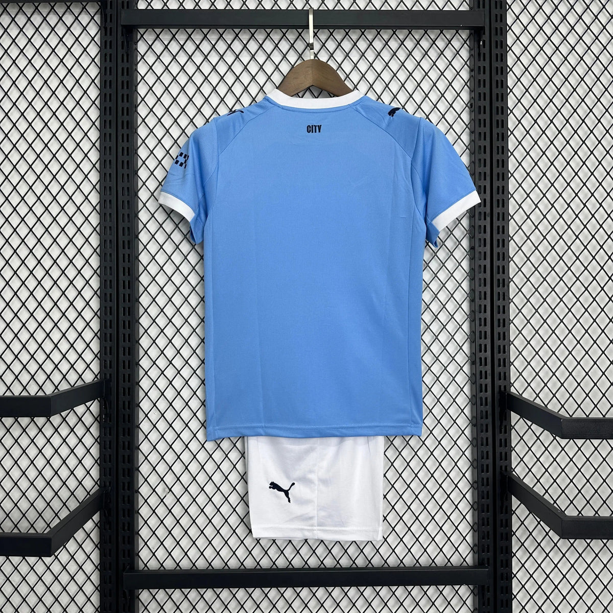 Camisa Manchester City Home 25/26 - Torcedor Infantil Azul