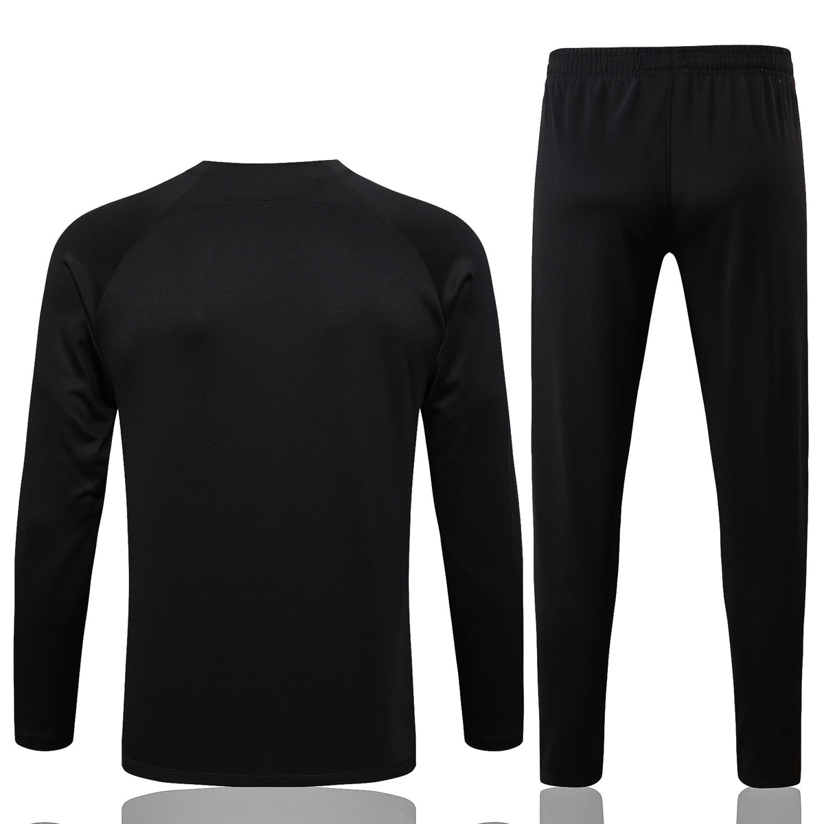 Conjunto Timão Ziper Curto Treino Preto