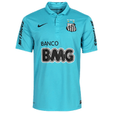 Camisa Santos Third 12/13 Retrô - Azul